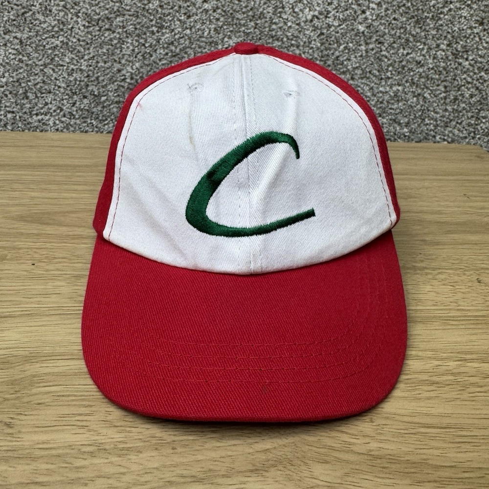 Pokémon‎ Ash Ketchum Red Strap Back Hat Cap Embroidered Youth Boys Kids